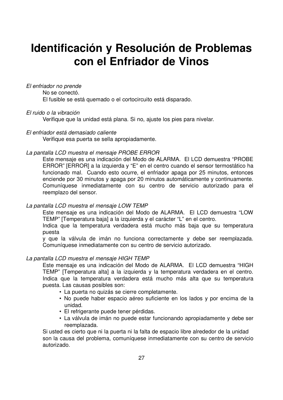 Orien FSW-100 User Manual | Page 28 / 30