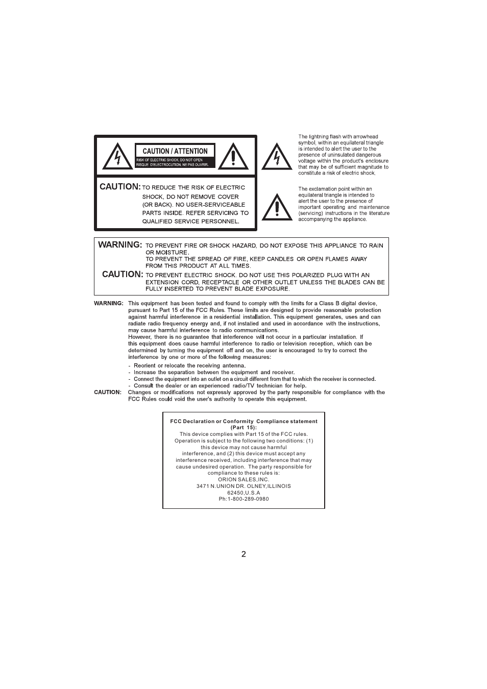 Sansui SLED6520 User Manual | Page 3 / 20