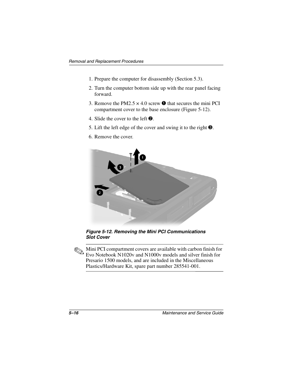Compaq N1020V User Manual | Page 122 / 219