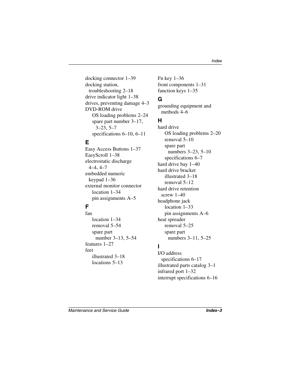 Compaq N1020V User Manual | Page 215 / 219