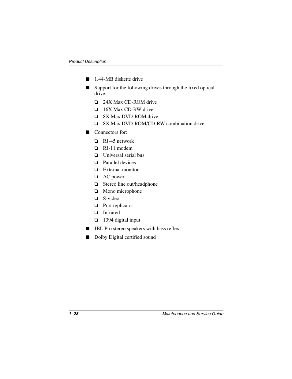Compaq N1020V User Manual | Page 33 / 219