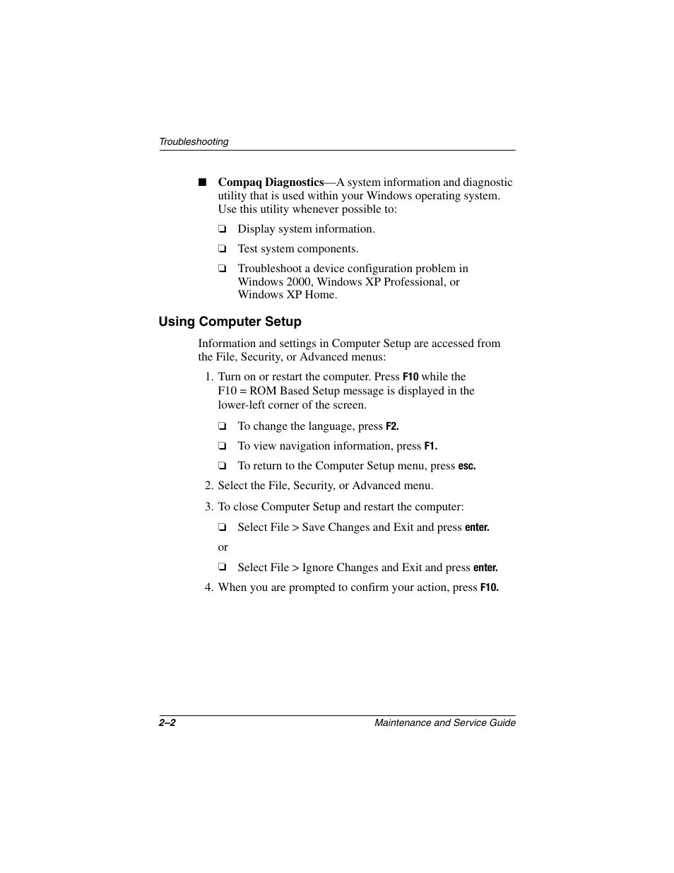 Compaq N1020V User Manual | Page 47 / 219