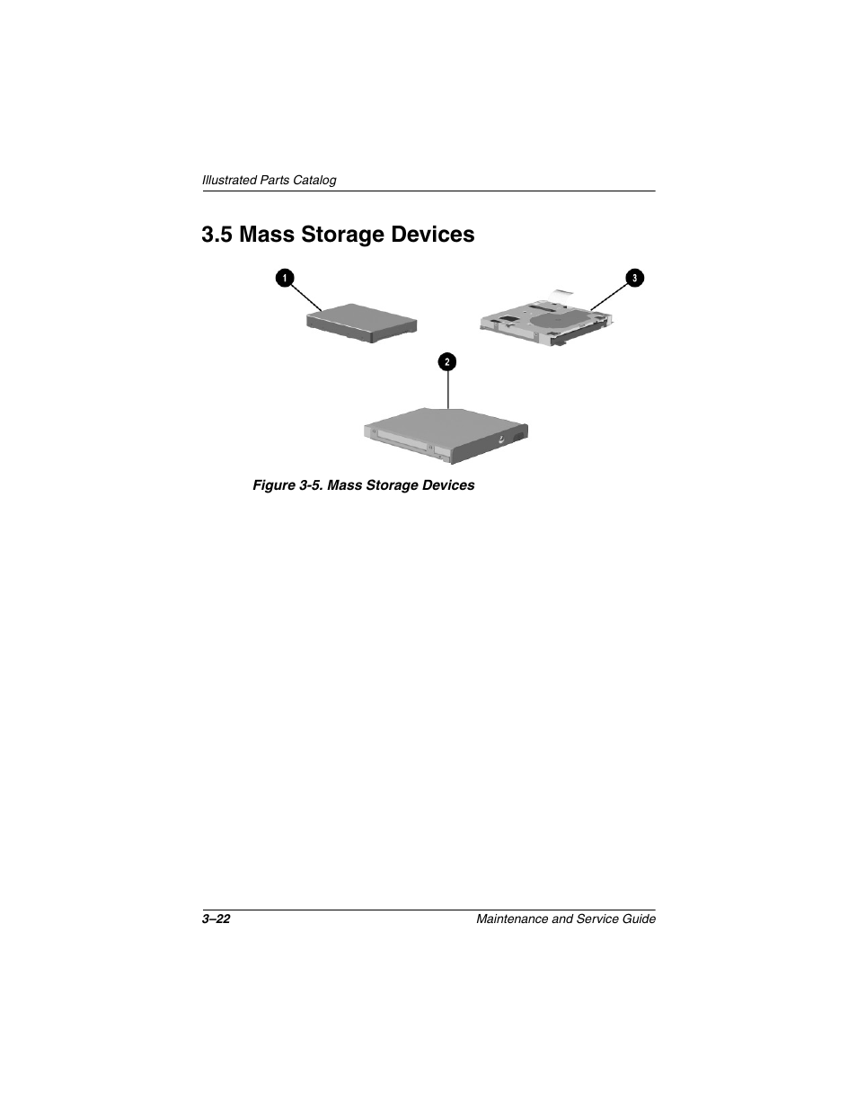 5 mass storage devices, 5 mass storage devices –22 | Compaq N1020V User Manual | Page 97 / 219