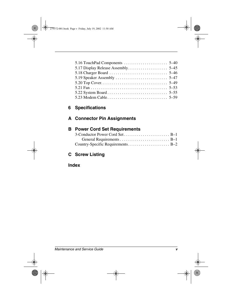 Compaq 1500 User Manual | Page 5 / 204