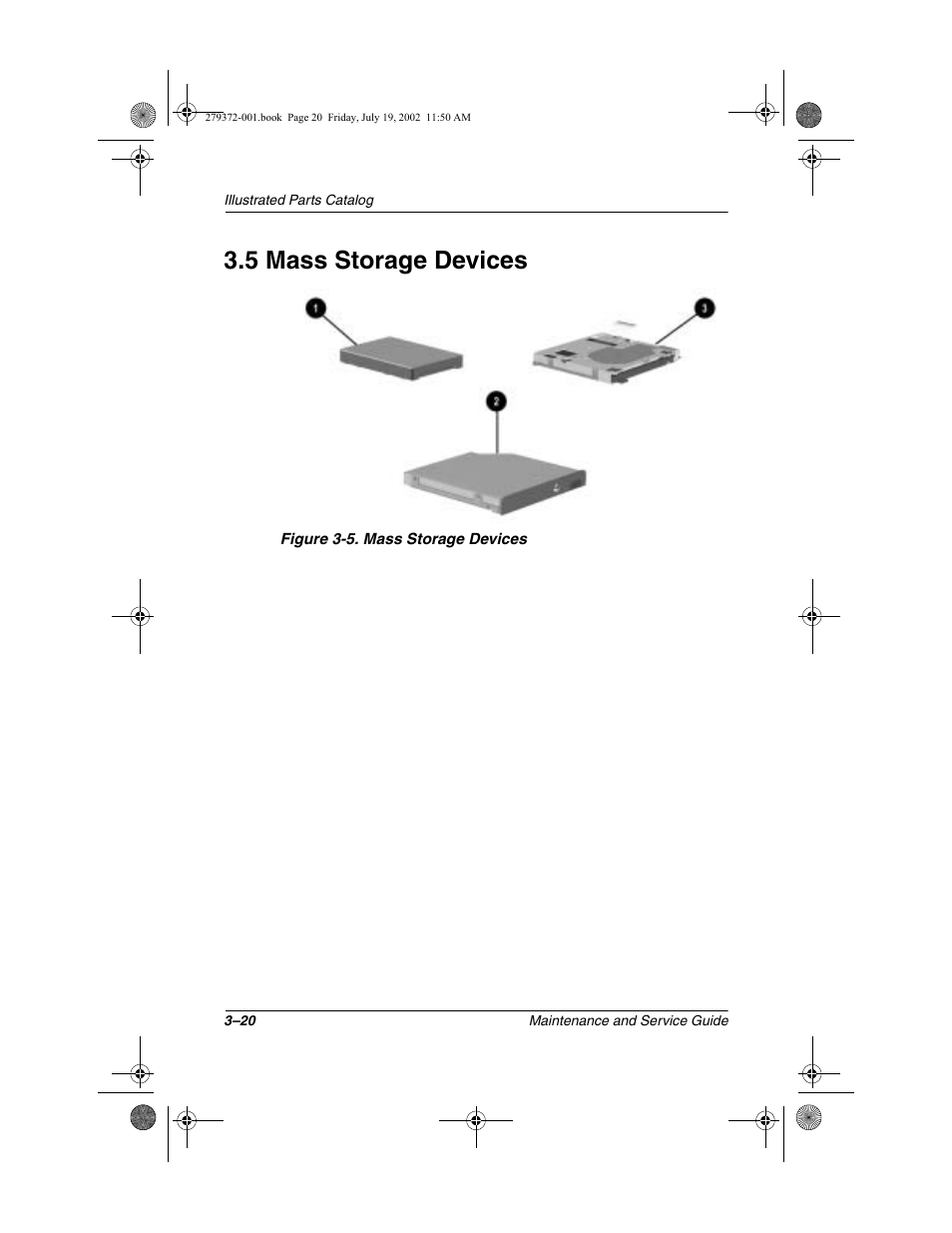 5 mass storage devices, 5 mass storage devices –20 | Compaq 1500 User Manual | Page 83 / 204
