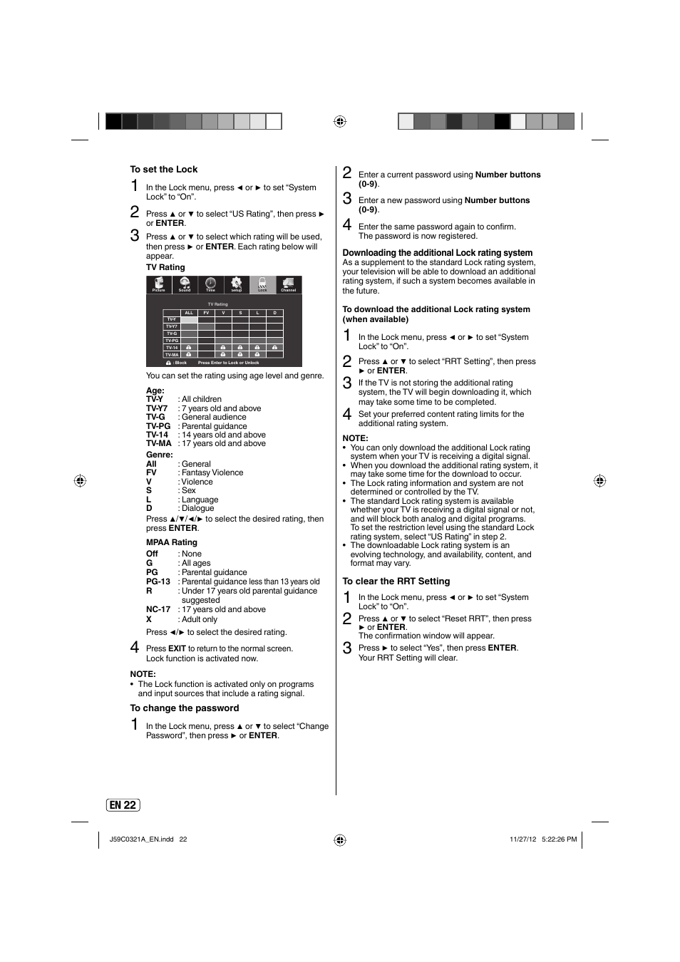 En 22 | Sansui SLEDVD329 User Manual | Page 22 / 43