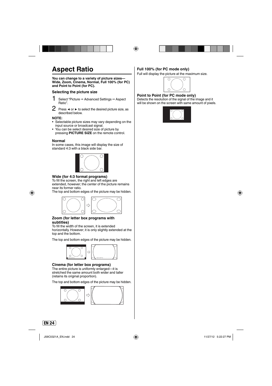 Aspect ratio, En 24 | Sansui SLEDVD329 User Manual | Page 24 / 43