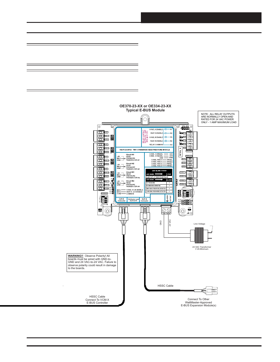 Additional applications, Vcm-x e-bus controller to e-bus module wiring, Vcm-x modular e-bus controller technical guide | Orion System VCM-X Modular E-BUS User Manual | Page 37 / 88