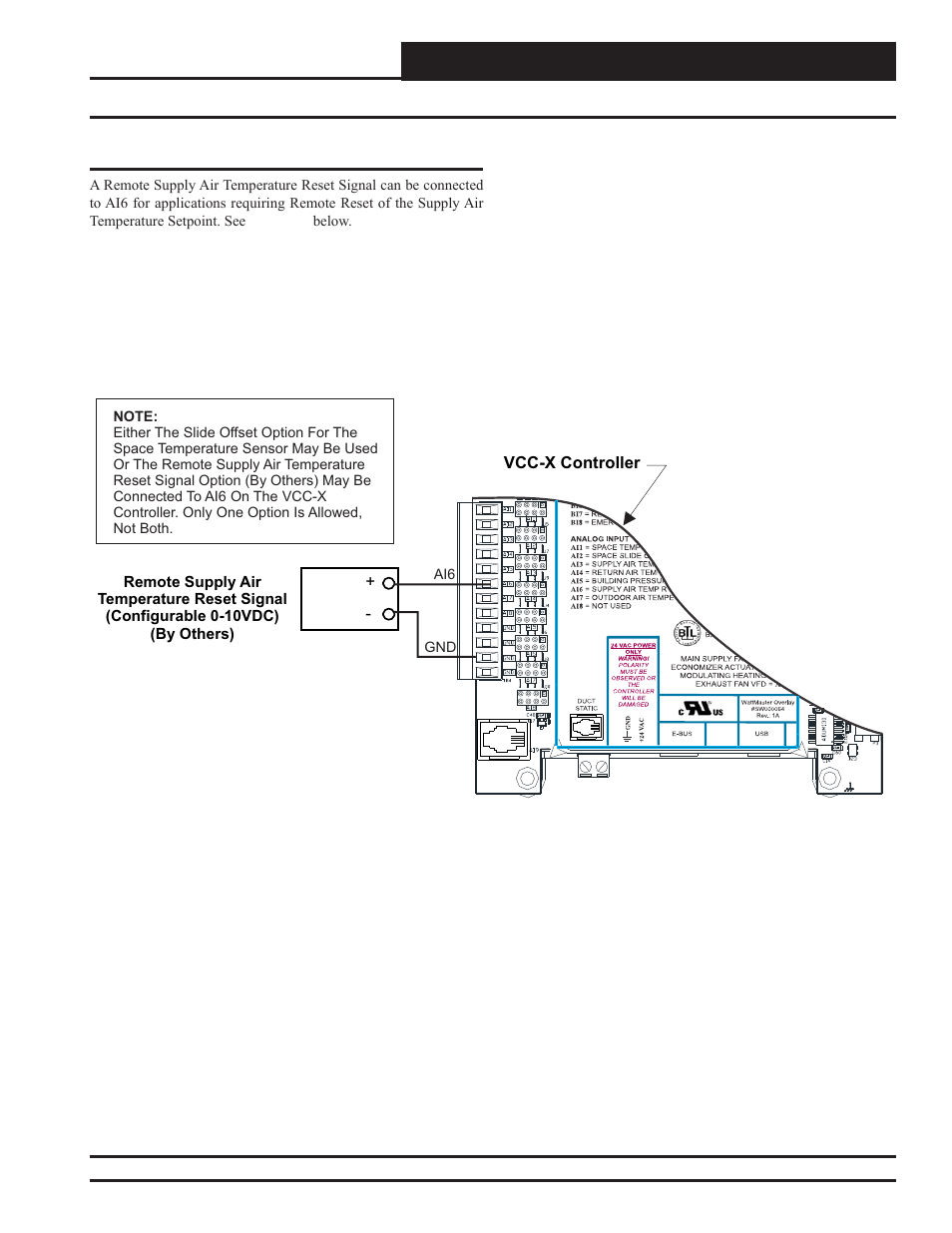 Vcc-x controller wiring, Remote sat reset wiring | Orion System VCC-X Controller User Manual | Page 29 / 120