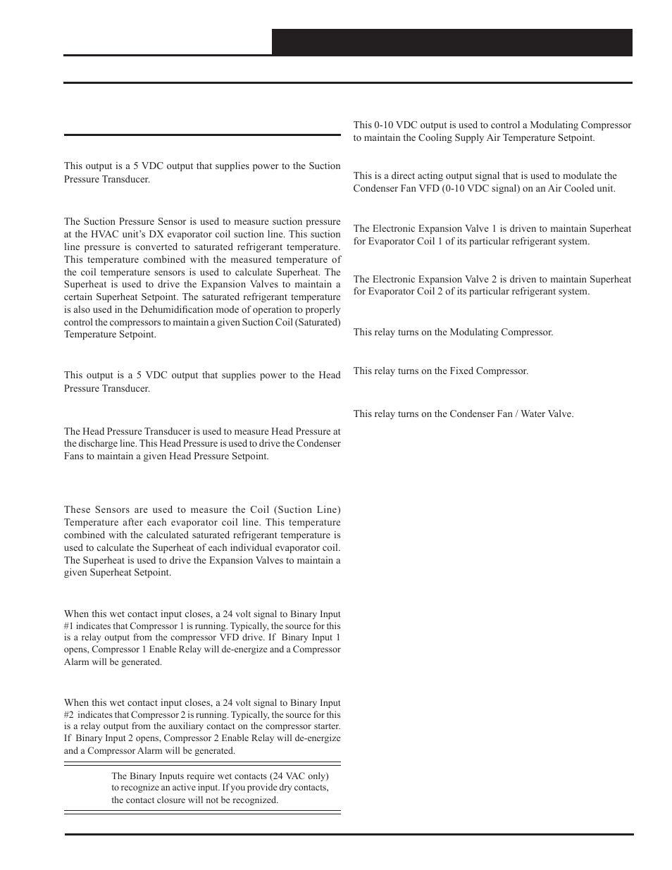 Inputs & outputs, Rsmv inputs & outputs | Orion System VCC-X Controller User Manual | Page 53 / 120