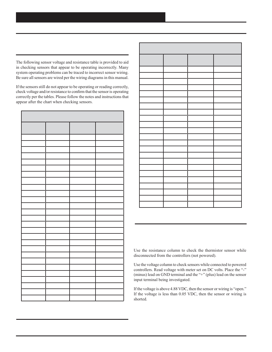 Appendix a - system configurations, Temperature sensor testing, Vcc-x controller technical guide 78 | Zone | Orion System VCC-X Controller User Manual | Page 78 / 120