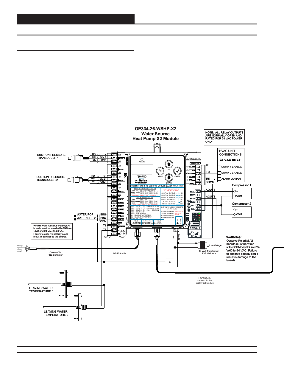 Installation and wiring, Rne modular controller field technical guide 44, Water source heat pump module | Zone | Orion System RNE Modular Controller User Manual | Page 44 / 88