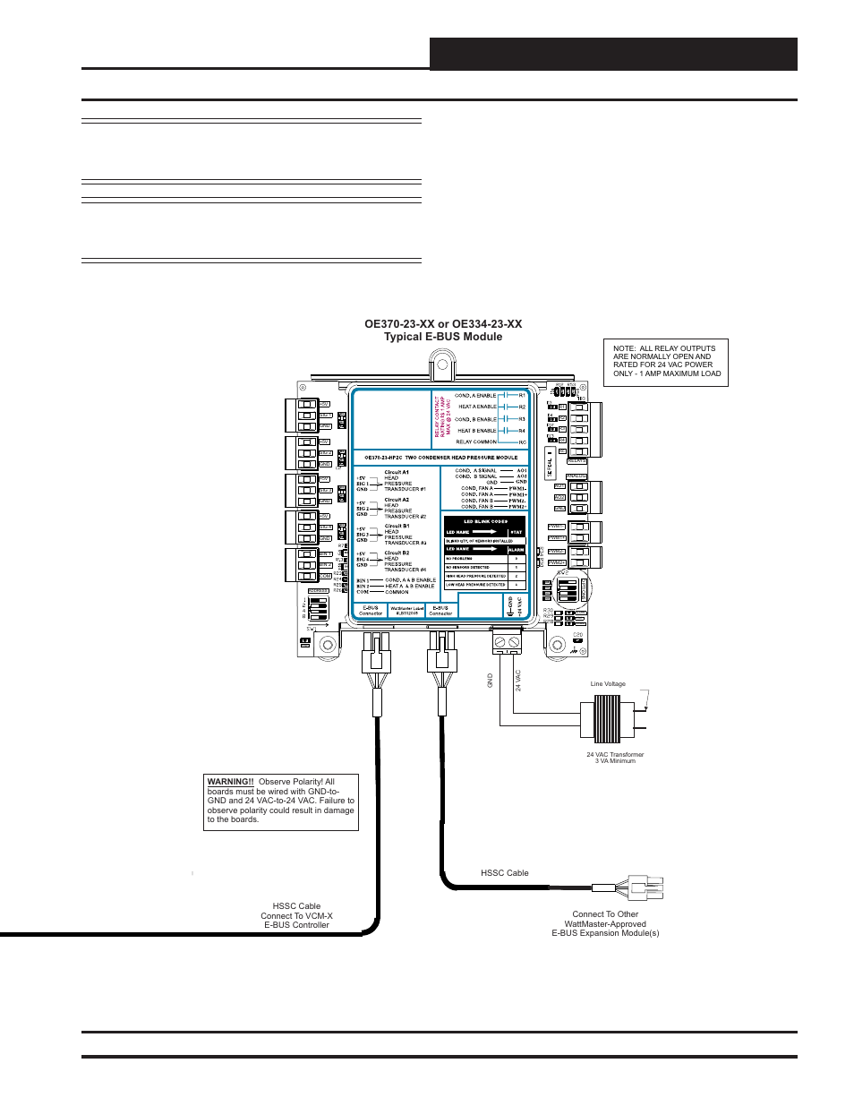 Additional applications, Sa e-bus controller to e-bus module wiring, Sa e-bus controller technical guide | Orion System SA E-BUS Controller User Manual | Page 33 / 74