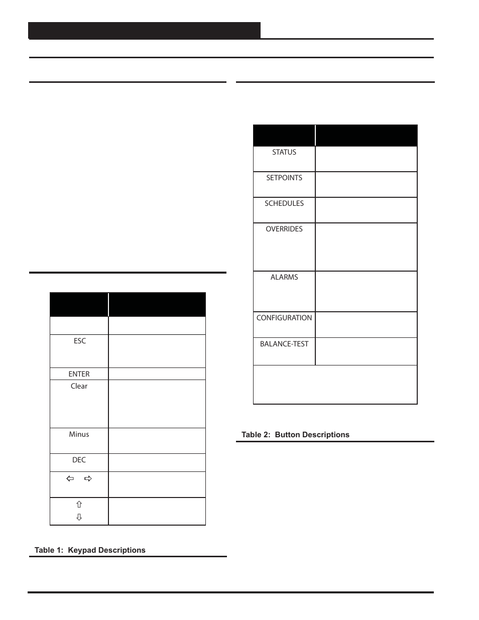 Modular service tool sd, Modular service tool keys, Vcm-x / rne operator interface sd 10 | Operator interfaces, Display screens & data entry keys, Mode selection buttons | Orion System VCM-X/RNE Controller User Manual | Page 10 / 92