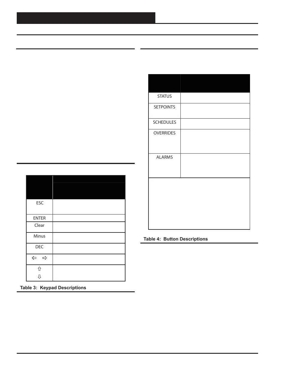 System manager sd, System manager sd keys and buttons, Vcm-x / rne operator interface sd 16 | Operator interfaces, Display screens & data entry keys, Mode selection buttons | Orion System VCM-X/RNE Controller User Manual | Page 16 / 92