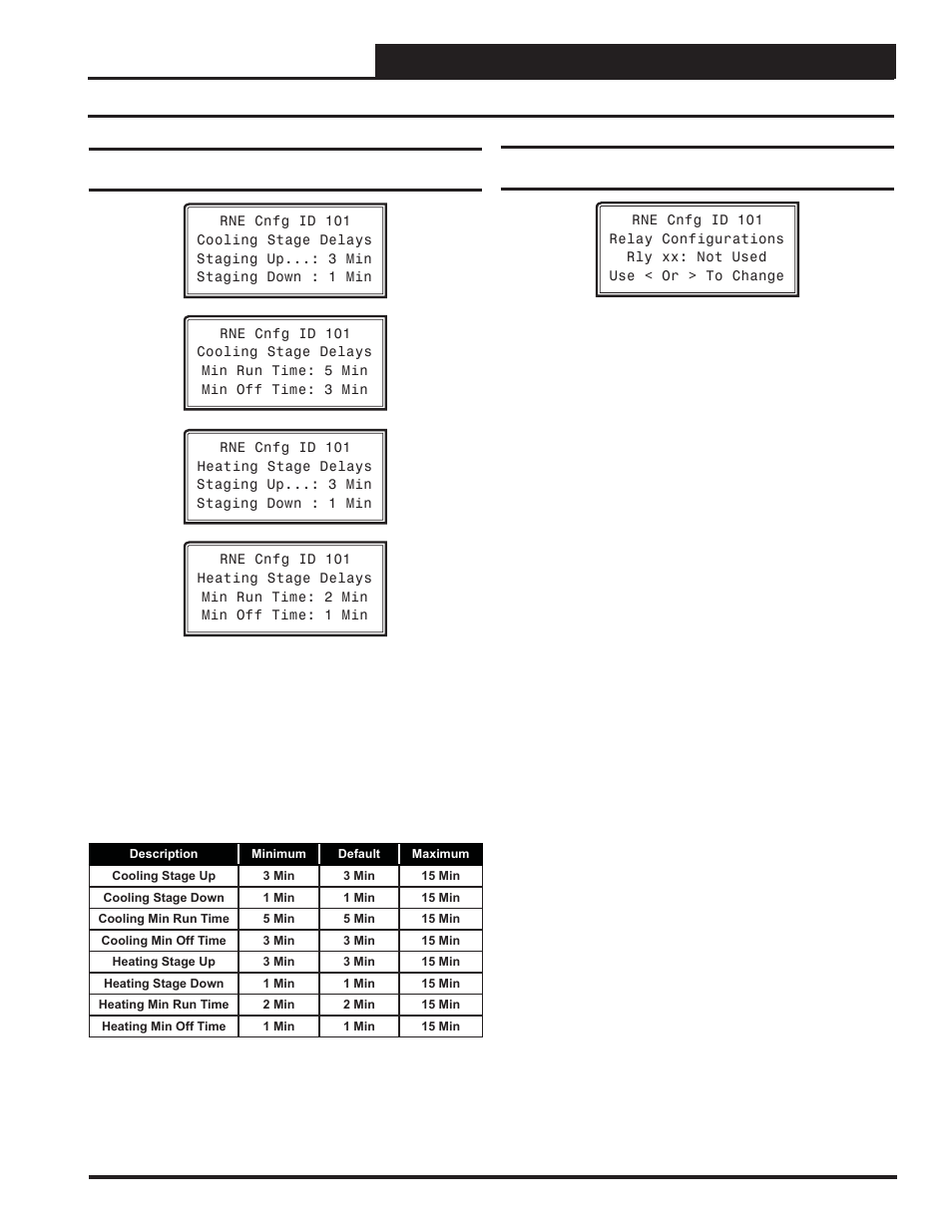 Rne configuration, Rne confi guration screens | Orion System VCM-X/RNE Controller User Manual | Page 43 / 92
