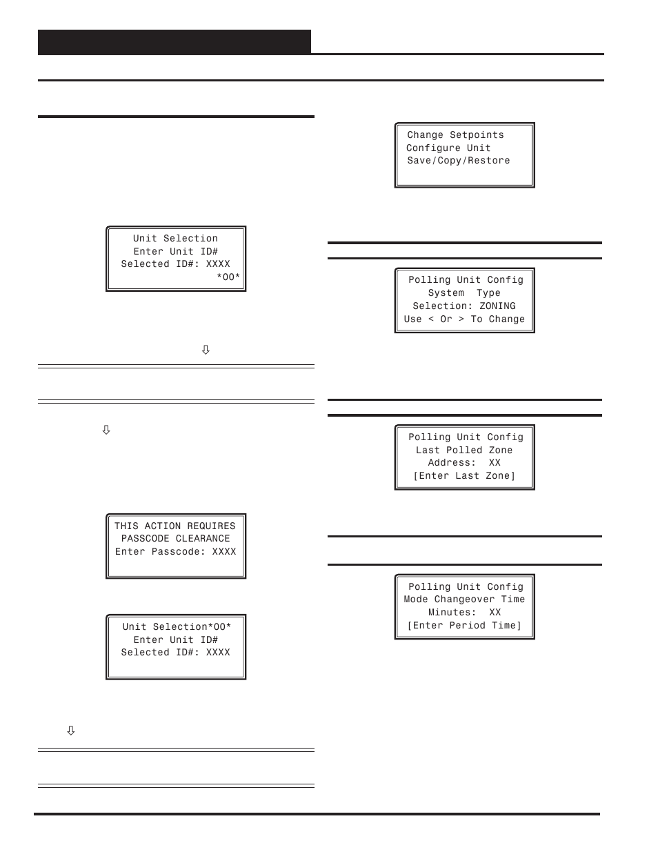 Minilink pd status, Minilink pd confi guration screens, Vcm-x / rne operator interface sd 76 | Minilink pd confi guration | Orion System VCM-X/RNE Controller User Manual | Page 76 / 92