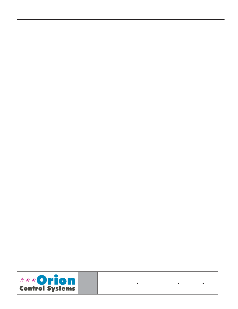Orion System VCM-X/RNE Controller User Manual | Page 92 / 92