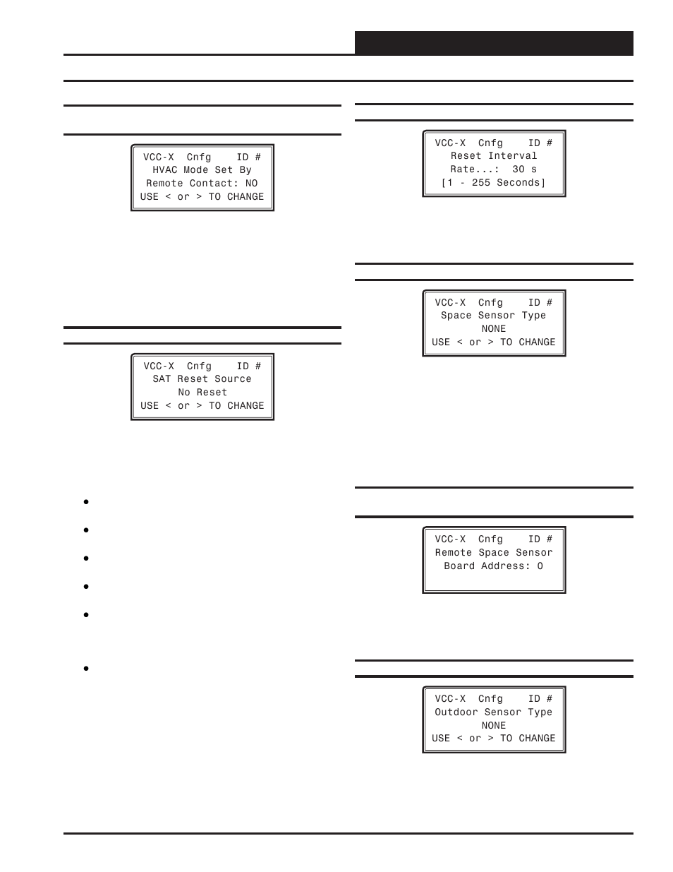 Vcc-x configuration, Vcc-x confi guration screens, Vcc-x operator interface sd | Orion System VCC-X Controller User Manual | Page 27 / 96