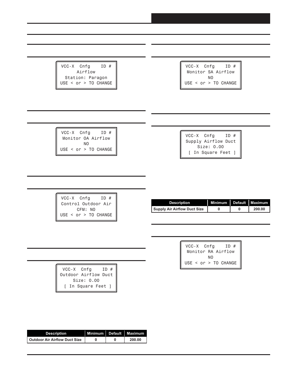 Vcc-x configuration, Vcc-x confi guration screens, Vcc-x operator interface sd | Orion System VCC-X Controller User Manual | Page 33 / 96