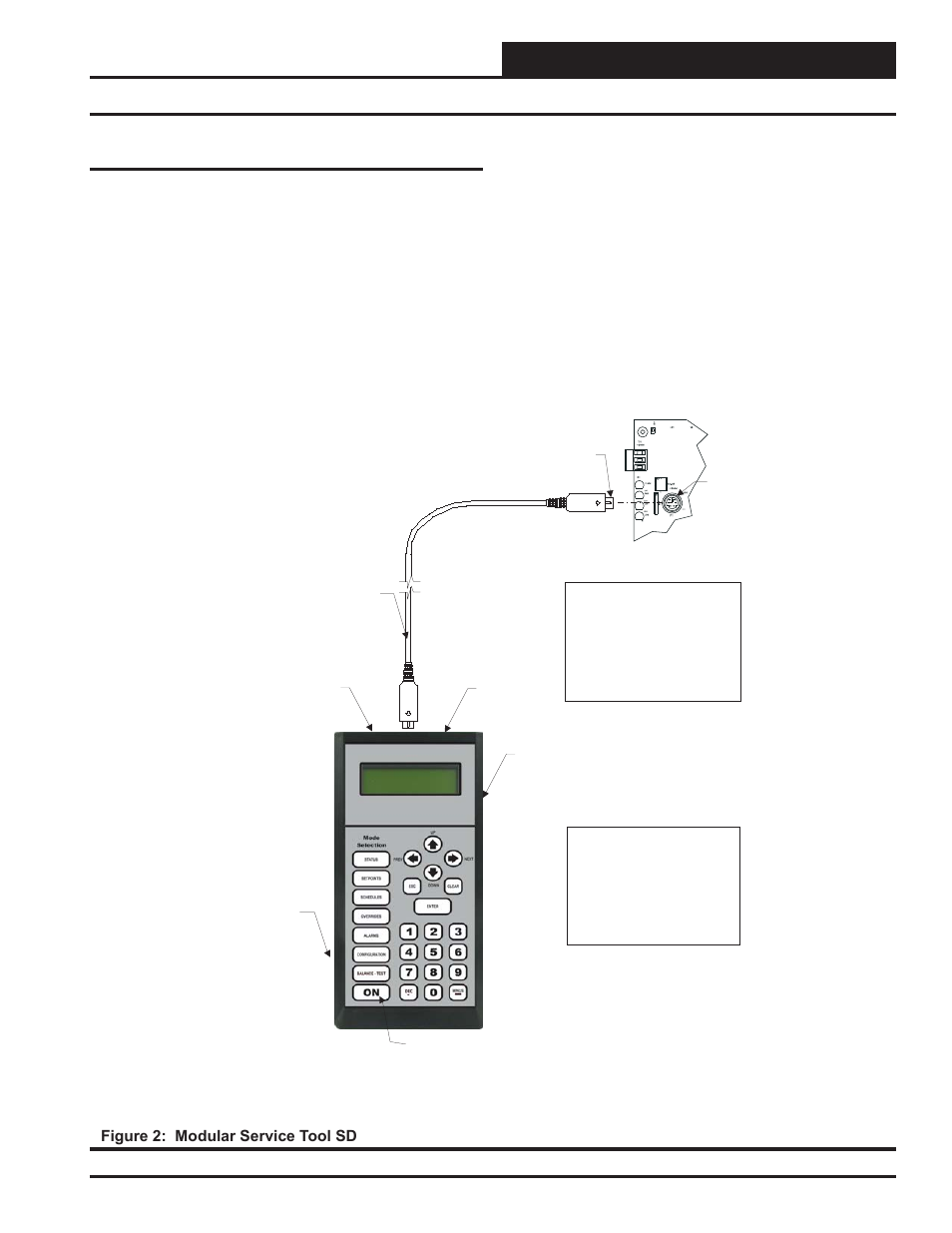 System connection, Modular service tool, Vcc-x operator interface sd | 5modular service tool | Orion System VCC-X Controller User Manual | Page 5 / 96