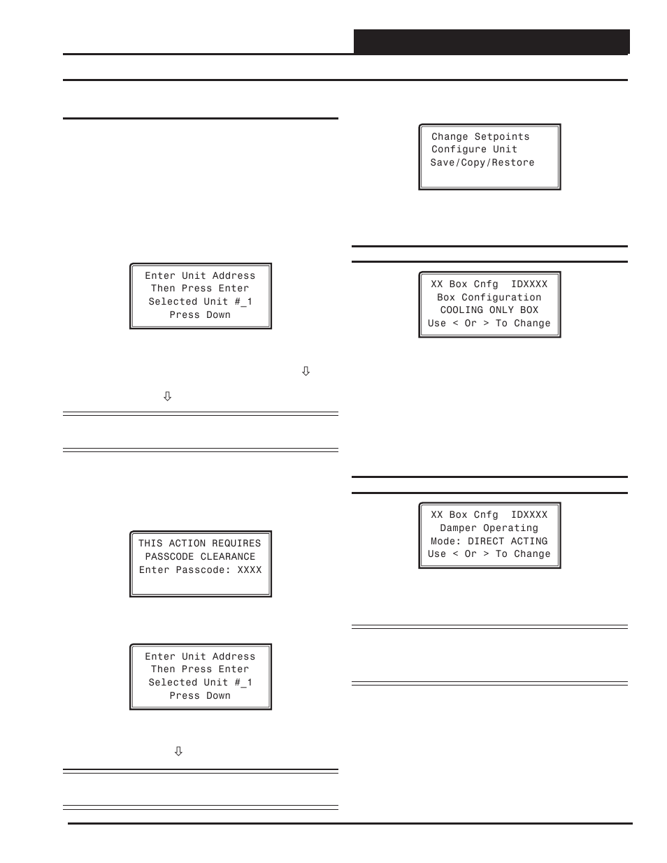 Vav/zone configuration, Vav/zone confi guration screens, Vcc-x operator interface sd 69 | Vav/zone confi guration | Orion System VCC-X Controller User Manual | Page 69 / 96