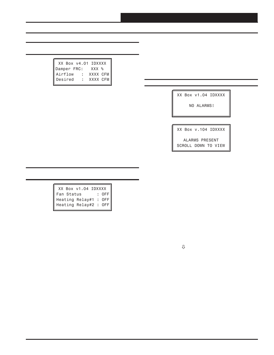 Vav/zone status, Vav/zone status screens, Vcc-x operator interface sd | Orion System VCC-X Controller User Manual | Page 77 / 96