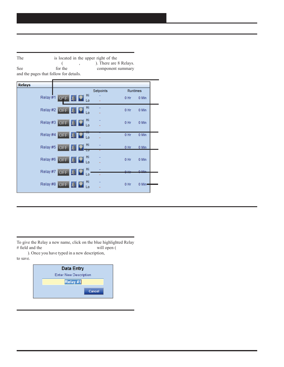 Components and navigation | Orion System GPC-XP Controller User Manual | Page 20 / 60