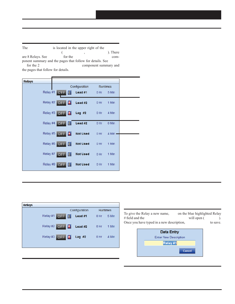 Components and navigation | Orion System Lead Controller User Manual | Page 19 / 56