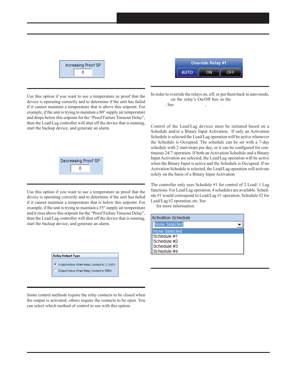 Increasing and decreasing proof setpoints | Orion System Lead Controller User Manual | Page 23 / 56