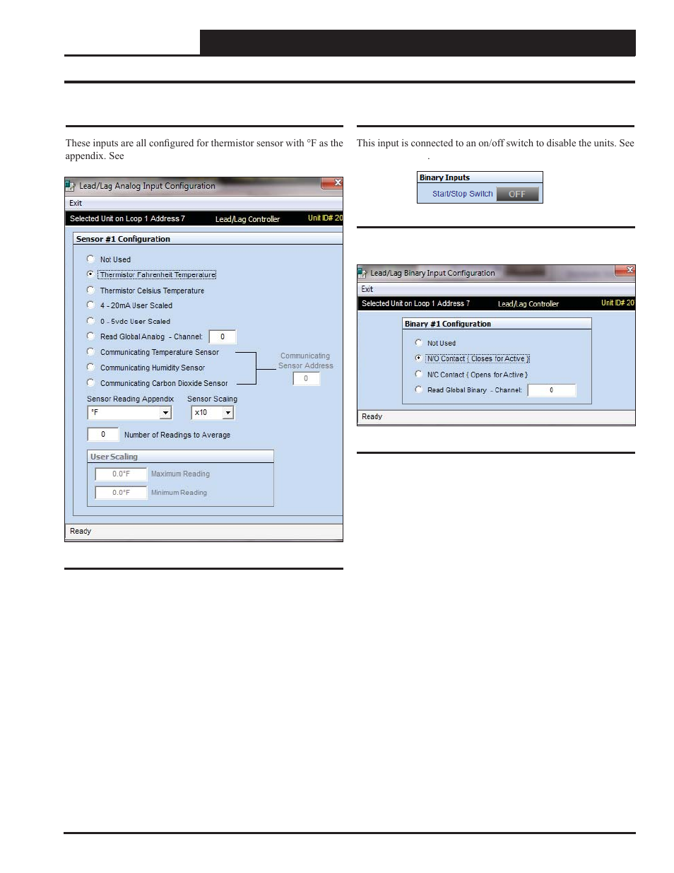 Appendix a - sample confi gurations | Orion System Lead Controller User Manual | Page 47 / 56