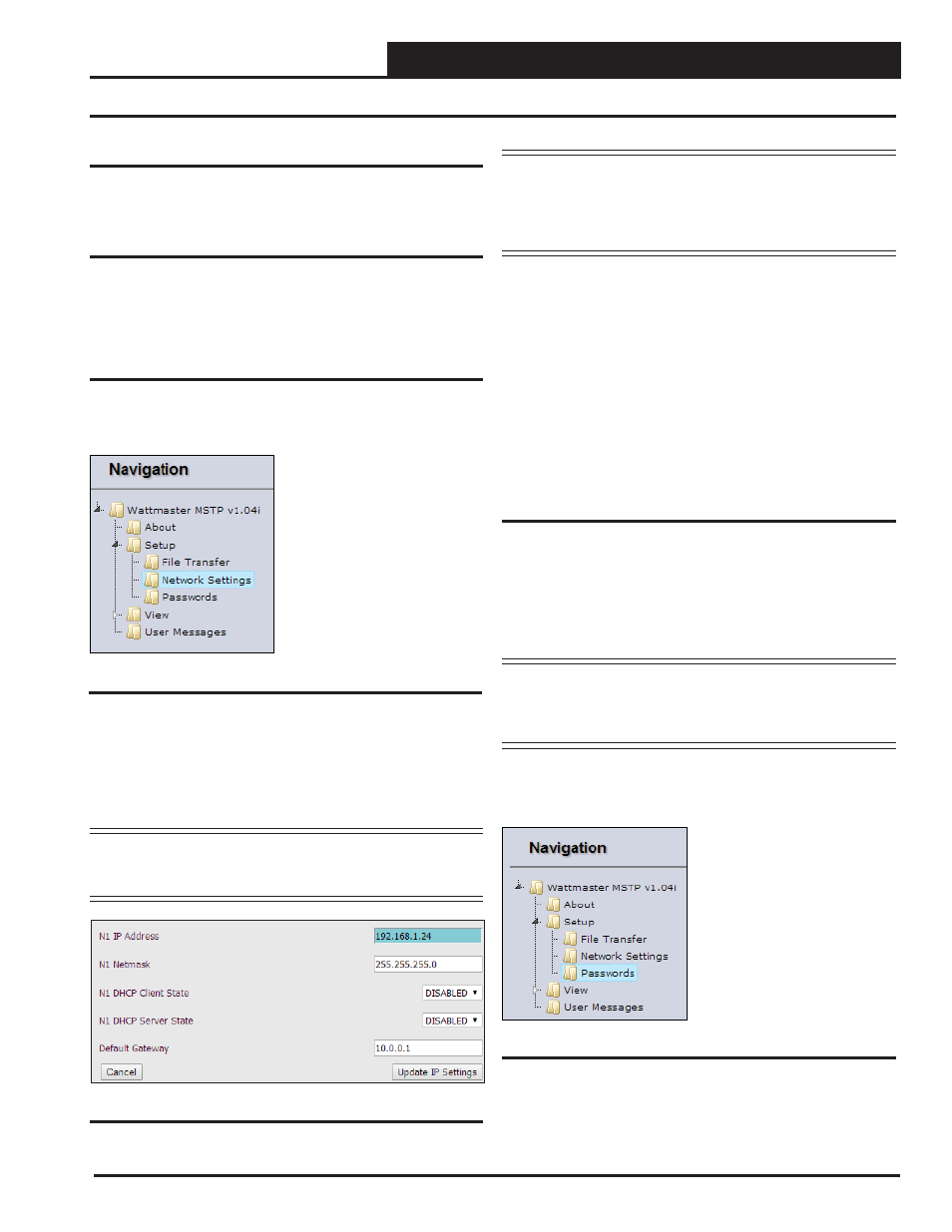 Fs-gui reference guide, Fieldserver graphical user interface, Pt-link ii bacnet3 interface | 3 setting a password for the fs-gui, 2 network settings | Orion System PT-Link II BACnet3 User Manual | Page 65 / 72