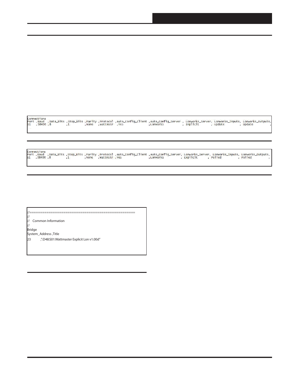 Explicit addressing | Orion System PT-Link II LON User Manual | Page 13 / 60