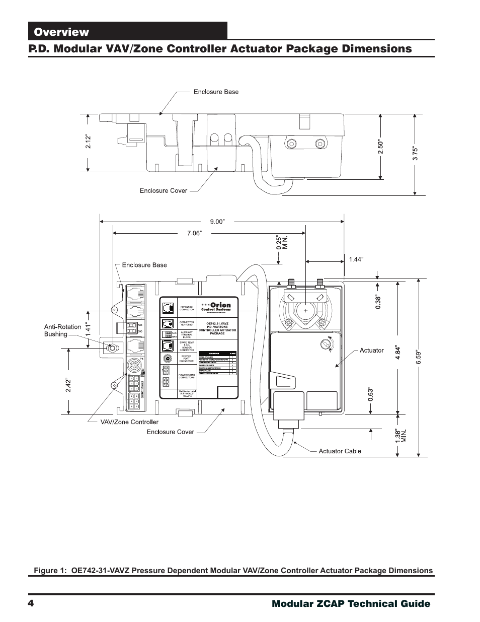 Orion System Modular VAV/Zone Controller User Manual | Page 4 / 36