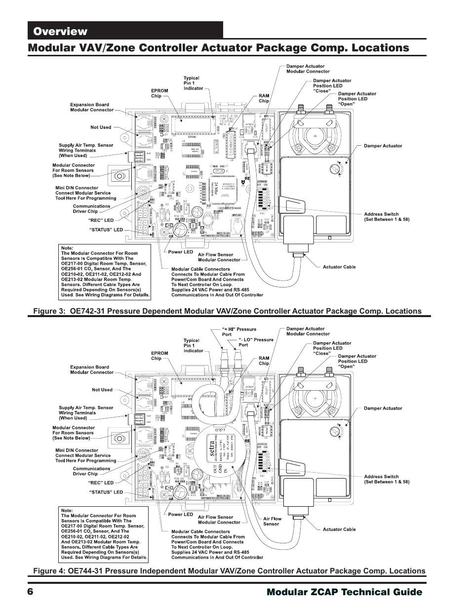 Orion System Modular VAV/Zone Controller User Manual | Page 6 / 36