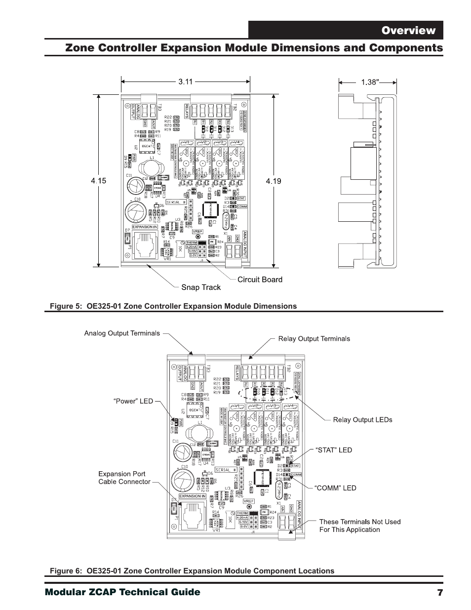 Orion System Modular VAV/Zone Controller User Manual | Page 7 / 36