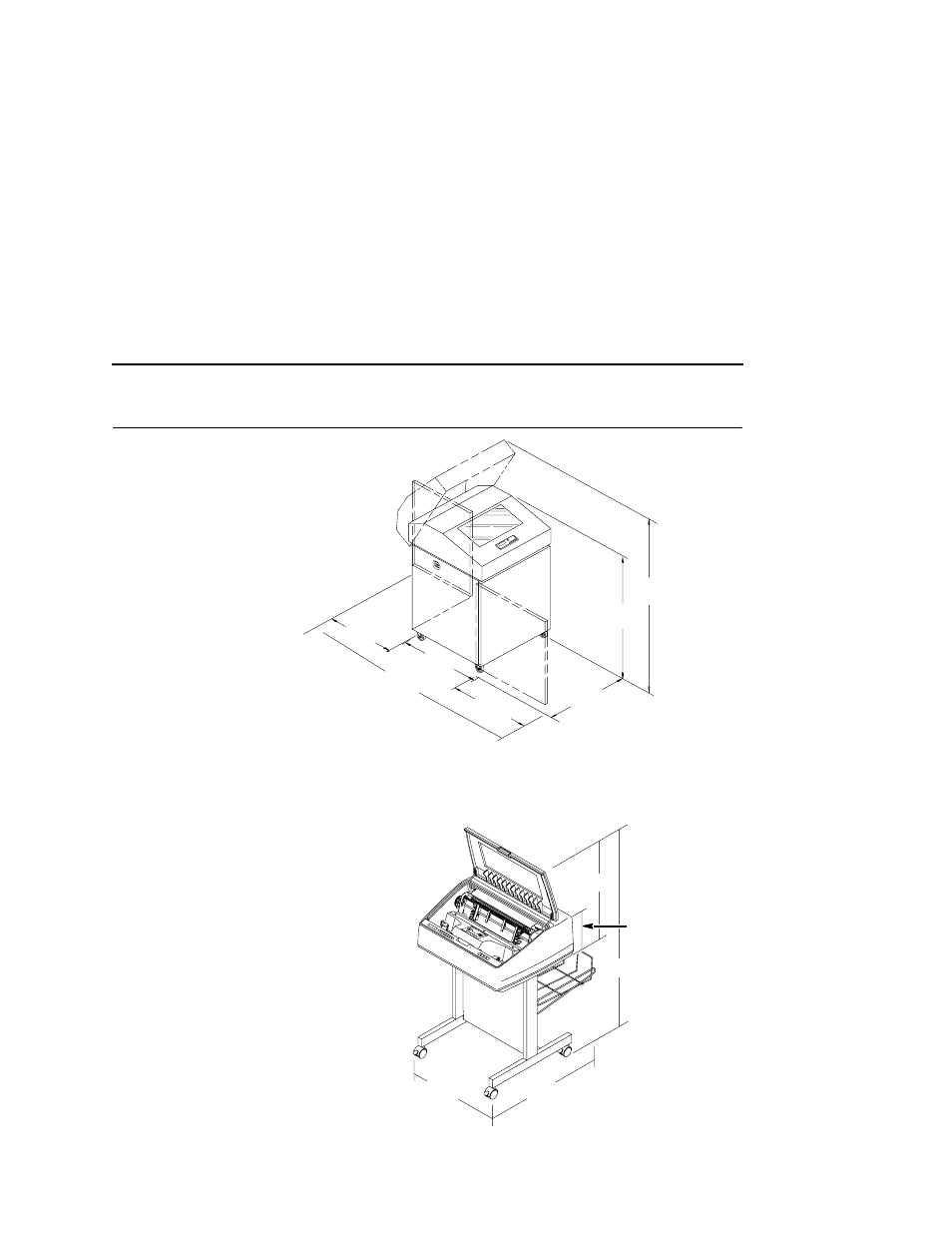 Printer dimensions | Compaq 5532 User Manual | Page 17 / 238