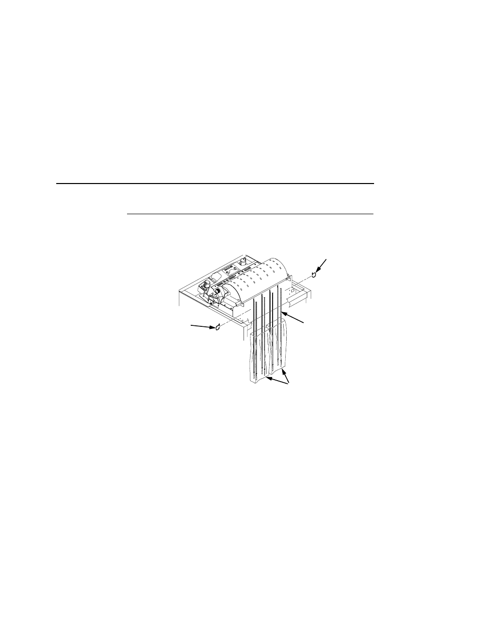 Release the paper chains (cabinet model) | Compaq 5532 User Manual | Page 23 / 238