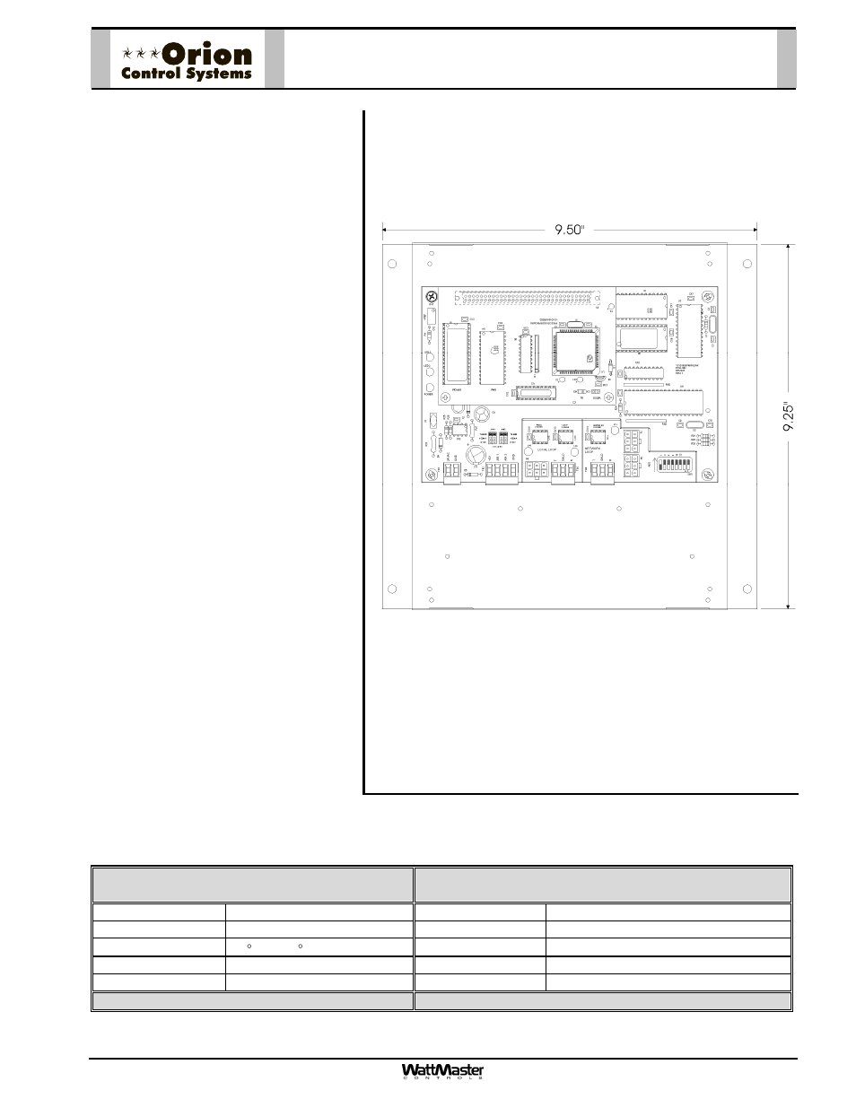 Description, Mounting | Orion System OE361-13 CommLink 5 User Manual | Page 6 / 10