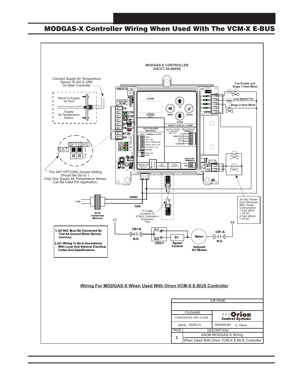 Module wiring & connections, Vcm-x component & systems wiring | Orion System VCM-X E-BUS Component User Manual | Page 103 / 128