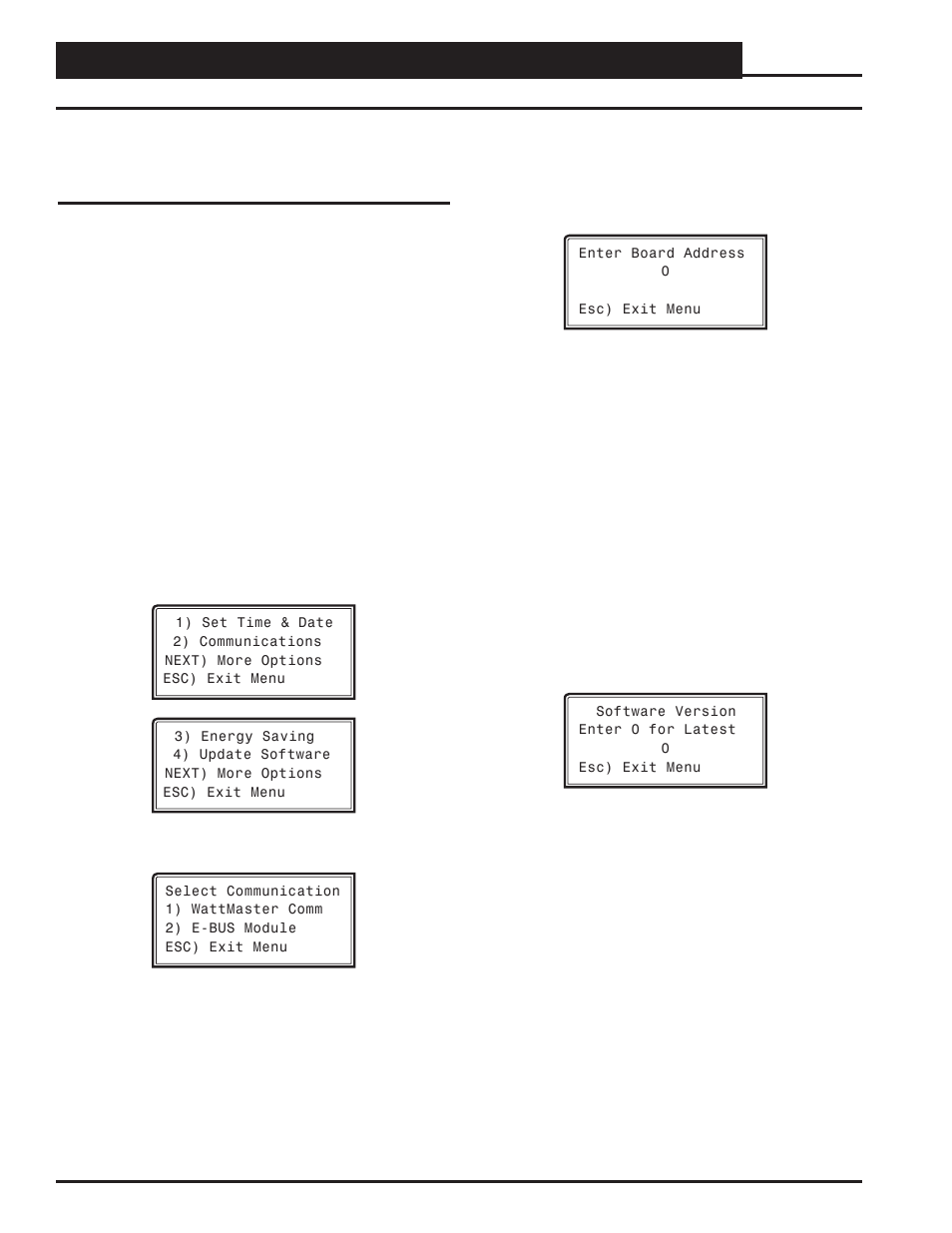 Miscellaneous diagrams and technical information, Updating e-bus module software, Vcm-x component & systems wiring 122 | Orion System VCM-X E-BUS Component User Manual | Page 122 / 128