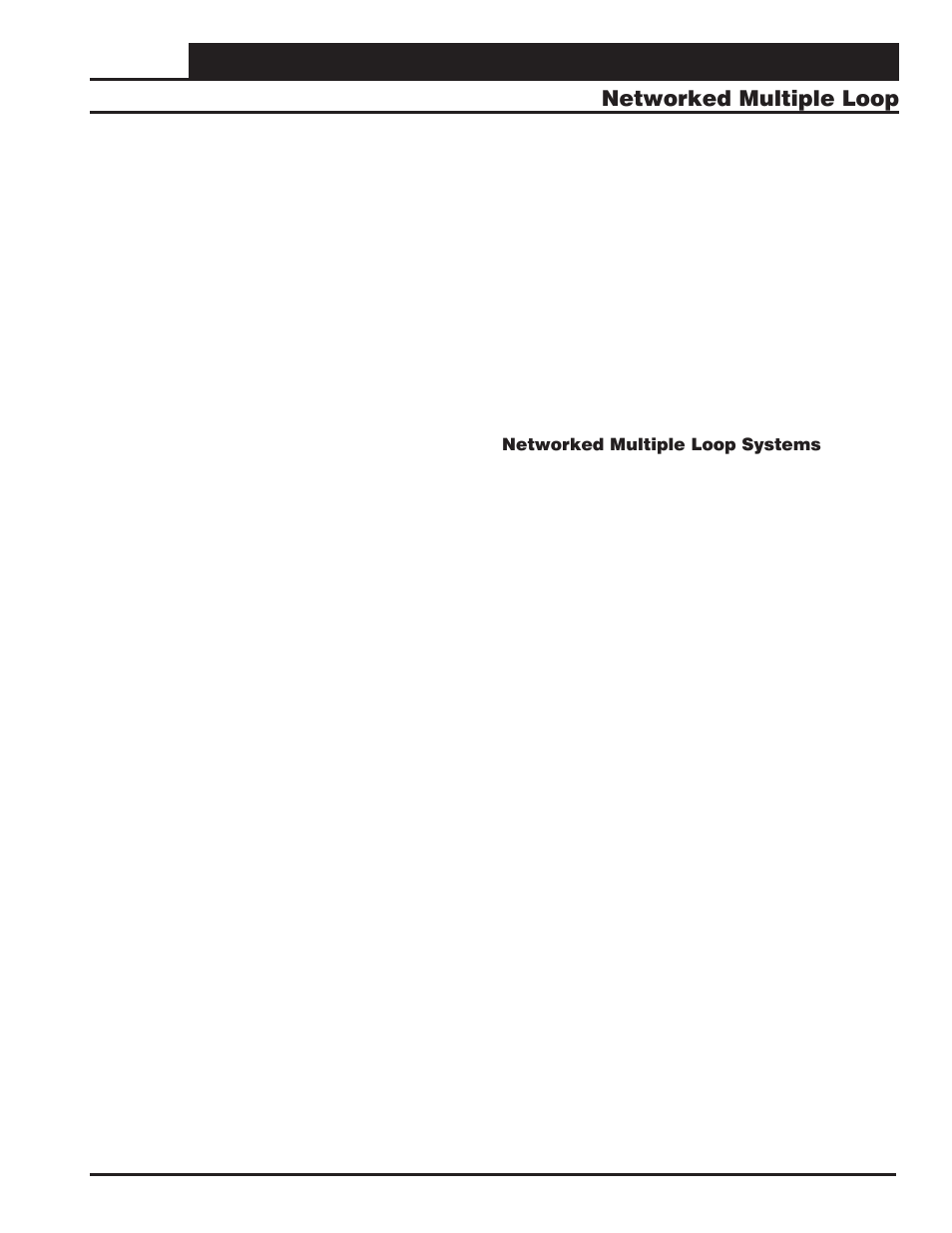 System installation, Networked multiple loop, Vcm-x component & systems wiring 17 | Orion System VCM-X E-BUS Component User Manual | Page 17 / 128