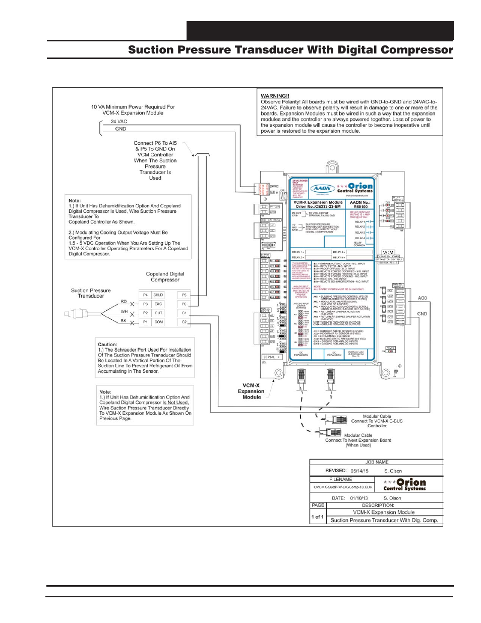 Orion System VCM-X E-BUS Component User Manual | Page 45 / 128