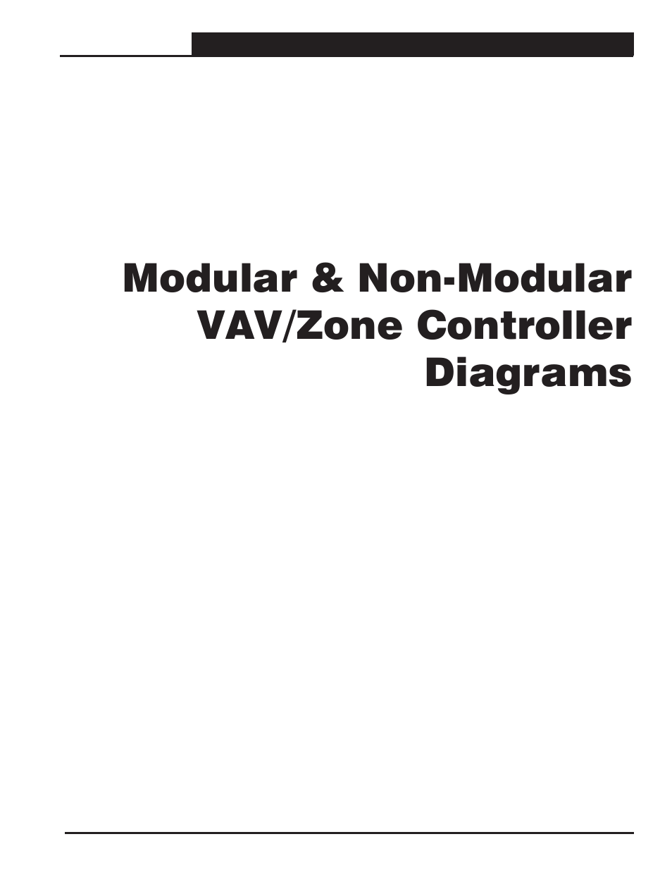 Modular & non-modular vav/zone controller diagrams | Orion System VCM-X E-BUS Component User Manual | Page 59 / 128
