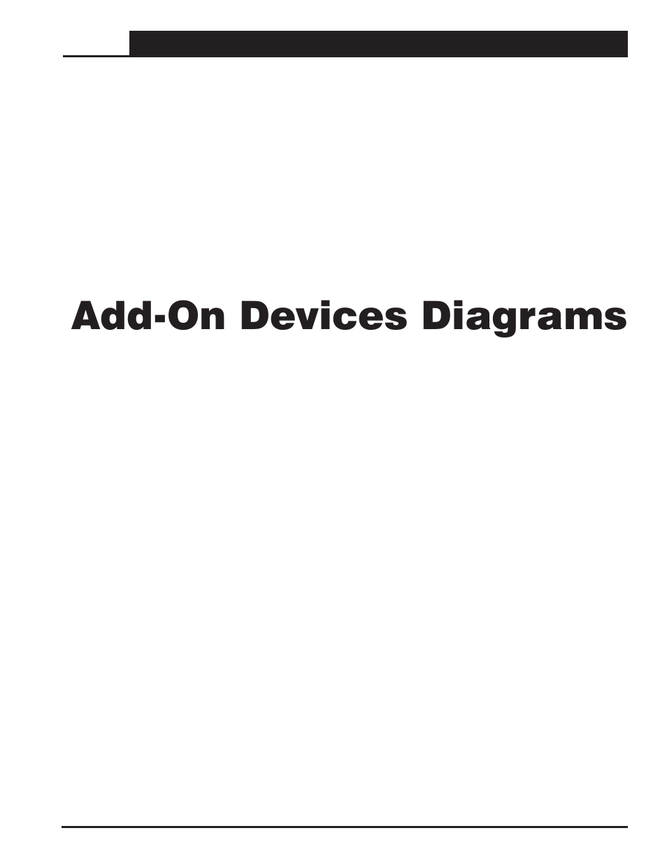 Add-on devices diagrams | Orion System VCM-X E-BUS Component User Manual | Page 85 / 128