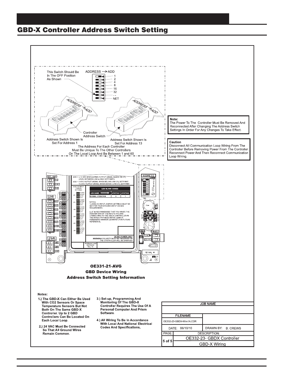 Orion System VCM-X E-BUS Component User Manual | Page 96 / 128