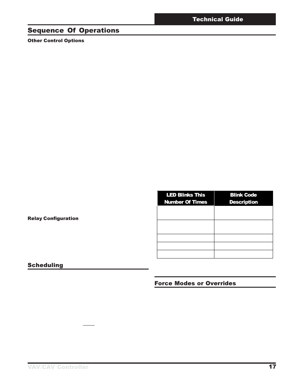 Sequence of operations | Orion System MUA II Controller User Manual | Page 17 / 24