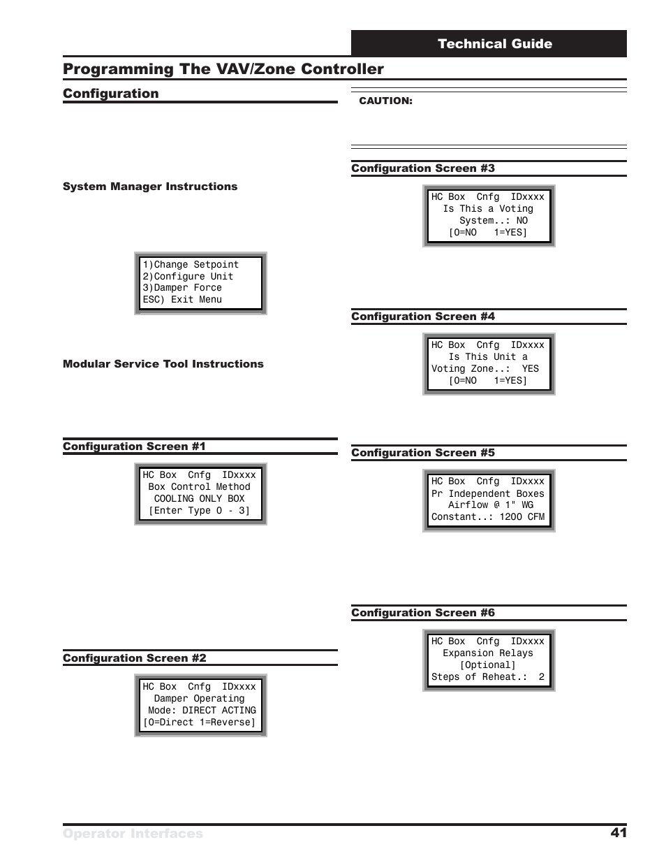 Programming the vav/zone controller | Orion System VCM User Manual | Page 41 / 52