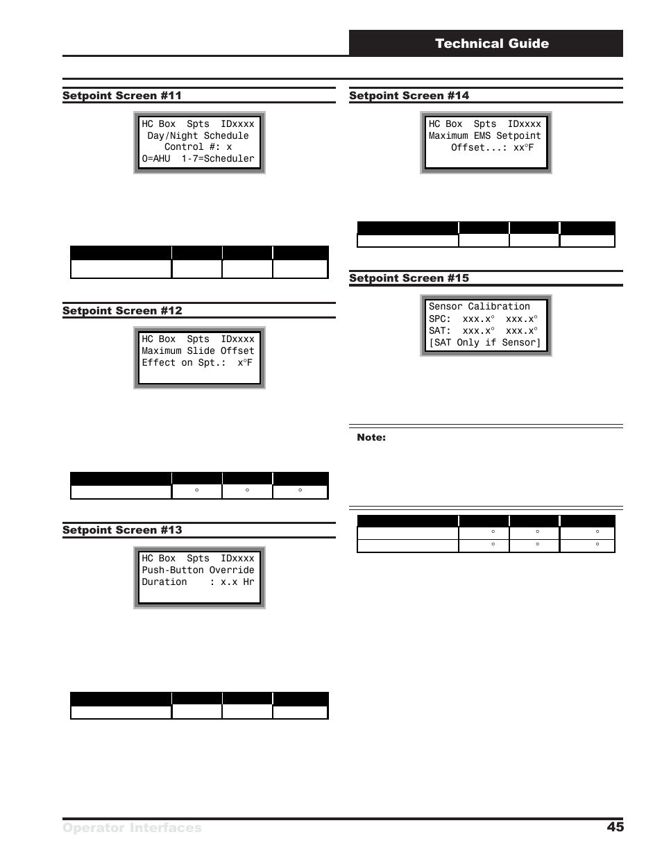 Operator interfaces technical guide 45 | Orion System VCM User Manual | Page 45 / 52