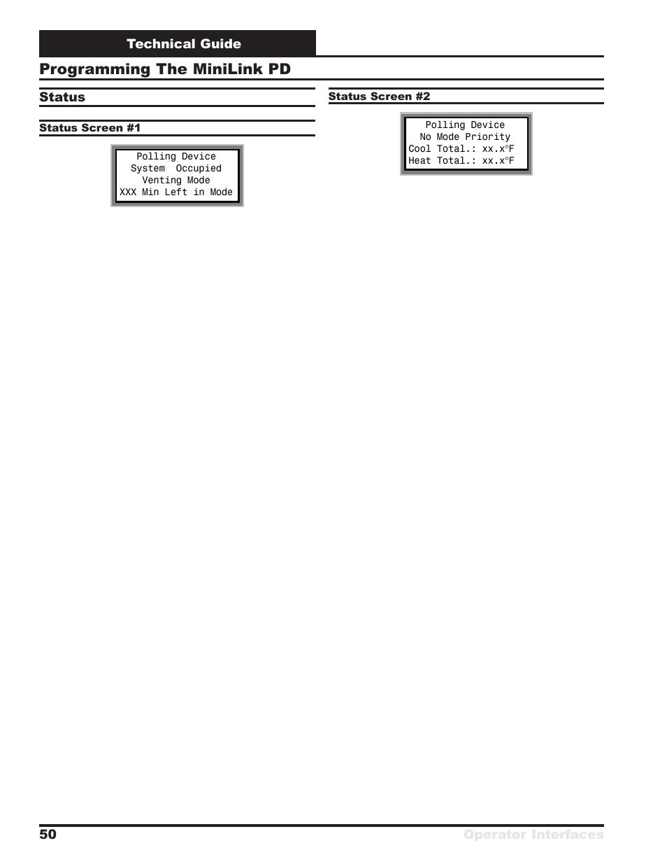 Programming the minilink pd | Orion System VCM User Manual | Page 50 / 52